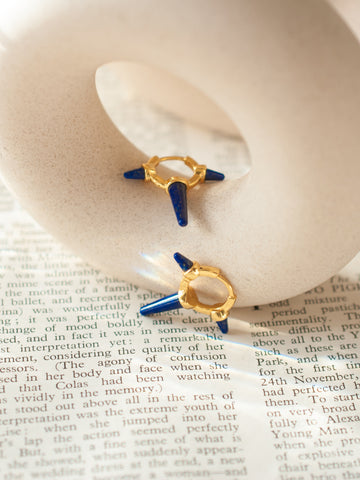 Lapis Cone Hoops