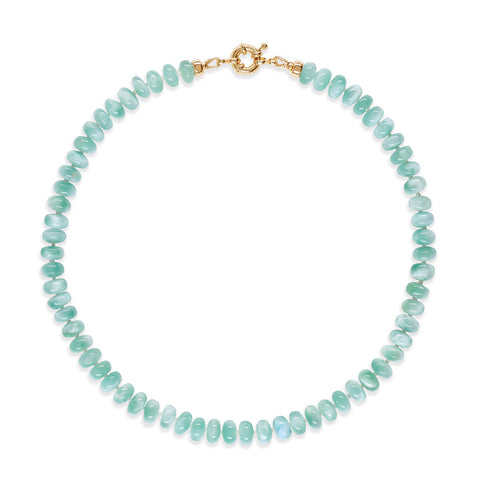 Mint moonstone Serentiy necklace